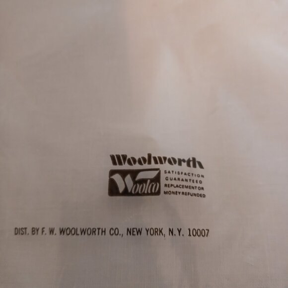 Vintage Woolworth Woolco Men's Handkerchiefs Bundle Cotton Blend 2 Packages of 4 - Picture 3 of 6